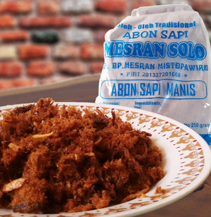 Oleh-Oleh Khas Solo - Abon Sapi Mesran